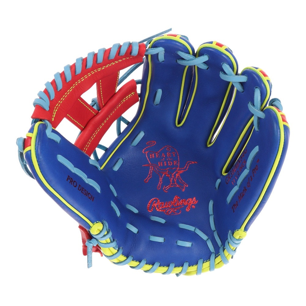 ローリングス（Rawlings）（メンズ）軟式用グラブ オールラウンド用 野球グローブ 一般 HOH MLB COLOR SYNC GR3HMN54G-RY/SC