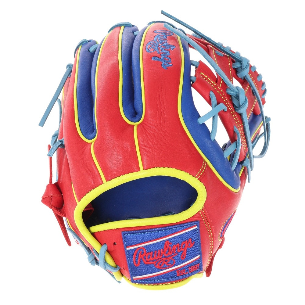 ローリングス（Rawlings）（メンズ）軟式用グラブ オールラウンド用 野球グローブ 一般 HOH MLB COLOR SYNC  GR3HMN54G-RY/SC