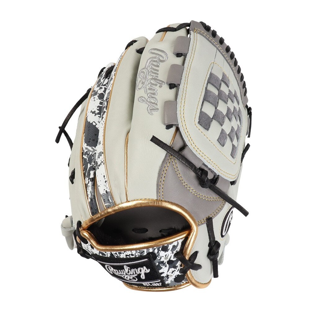 ローリングス（Rawlings）（メンズ）軟式用グラブ オールラウンド用 野球グローブ 一般 BLIZZARD  Wizard 01  GR3HON54MG-GRY スポーツ用品はスーパースポーツゼビオ