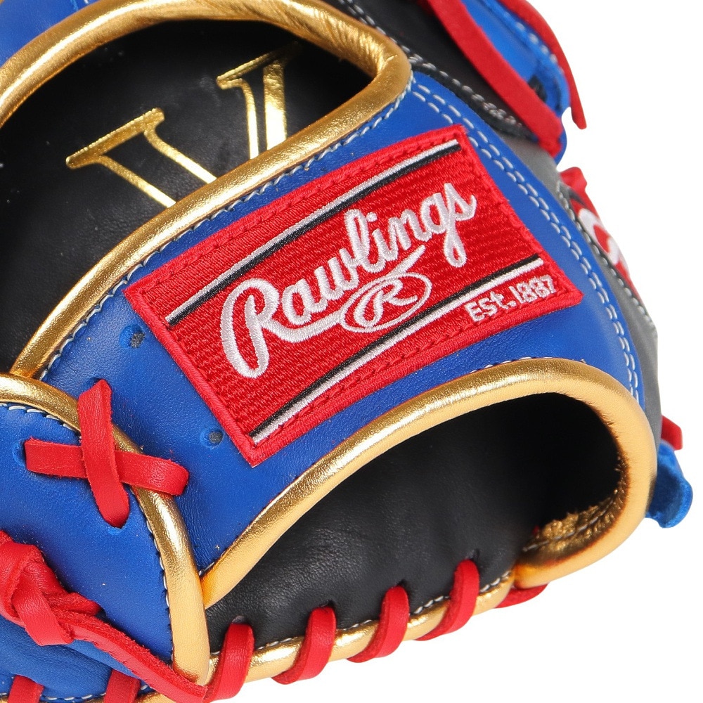 ローリングス（Rawlings）（メンズ）軟式用グラブ オールラウンド用 野球グローブ 一般 ハイパーテック COLOR SYNC GR3FHTCN55W-B/RY