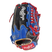 ローリングス（Rawlings）（メンズ）軟式用グラブ オールラウンド用 野球グローブ 一般 ハイパーテック COLOR SYNC GR3FHTCN55W-B/RY