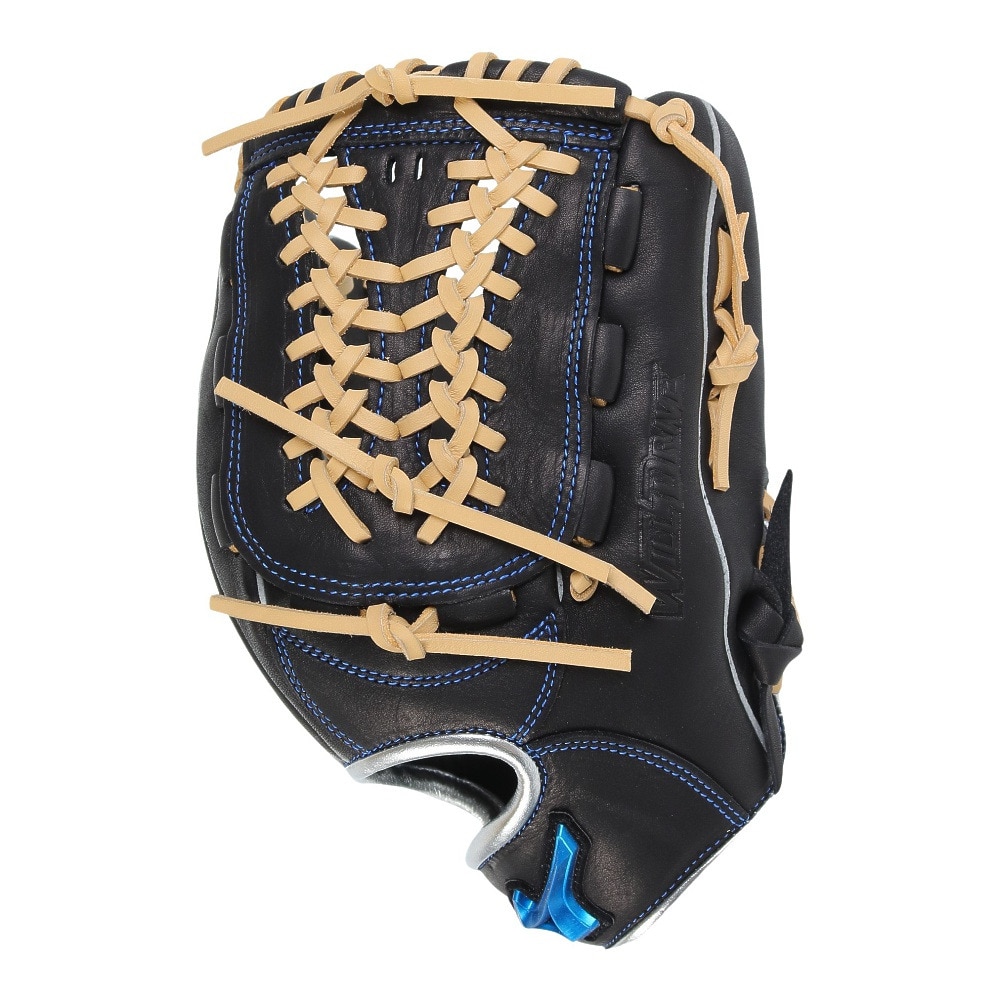 ミズノ（MIZUNO）（メンズ）軟式用グラブ オールラウンド用 野球グローブ 一般 ウィルドライブ ブルー 24SS 1AJGR19610 0903