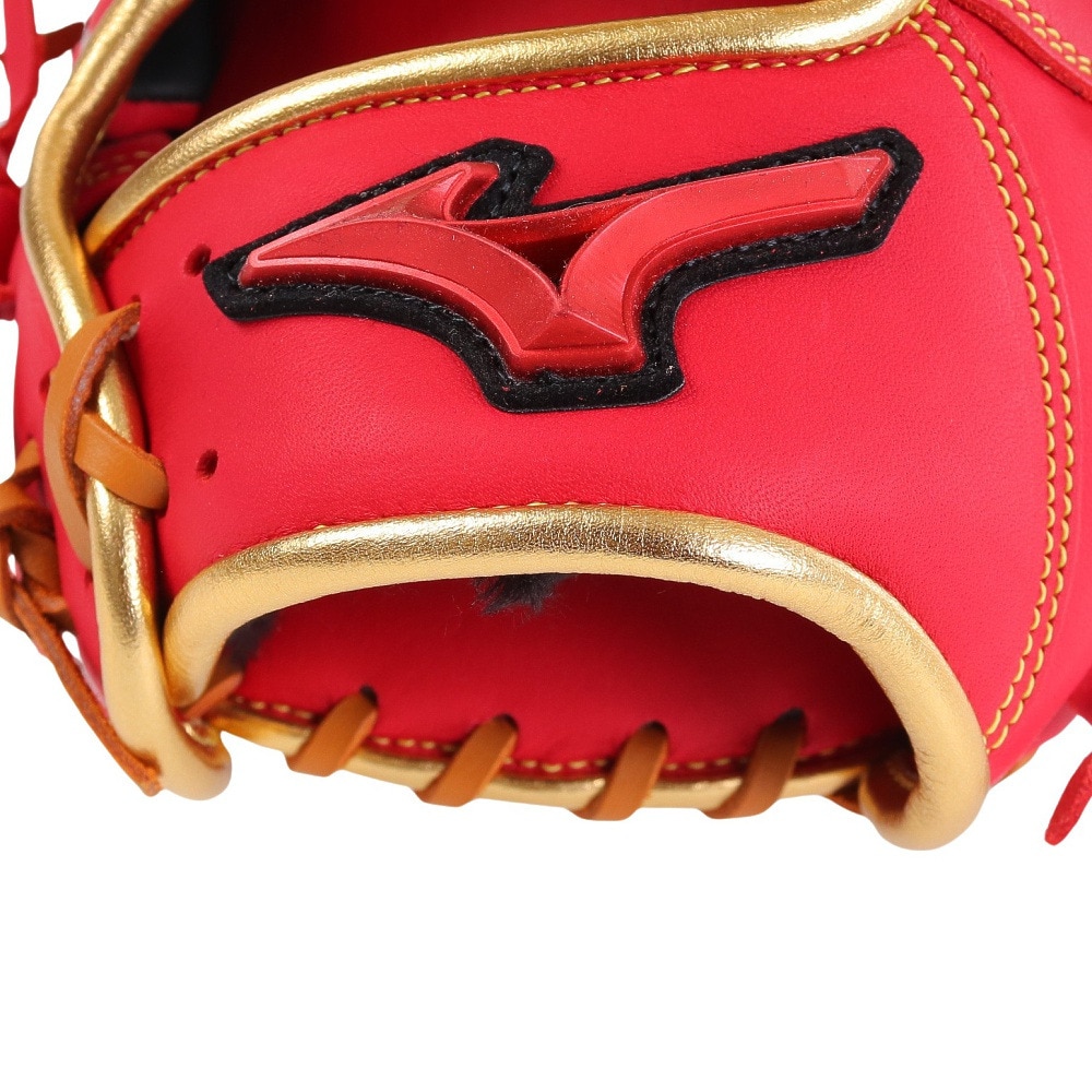 ミズノ（MIZUNO）（メンズ）軟式用グラブ オールラウンド用 野球グローブ 一般 WILL DRIVE RED 1AJGR21710 6249