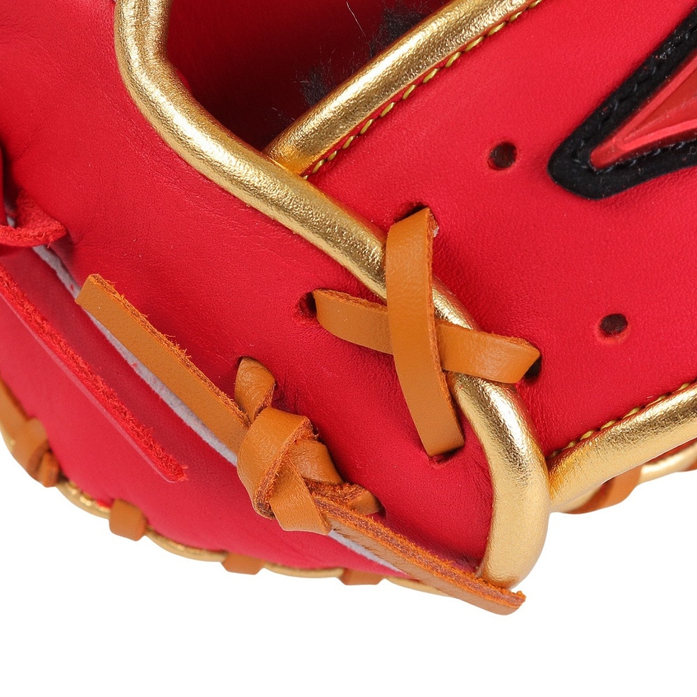 ミズノ（MIZUNO）（メンズ）軟式用グラブ オールラウンド用 野球グローブ 一般 WILL DRIVE RED 1AJGR21710 6249