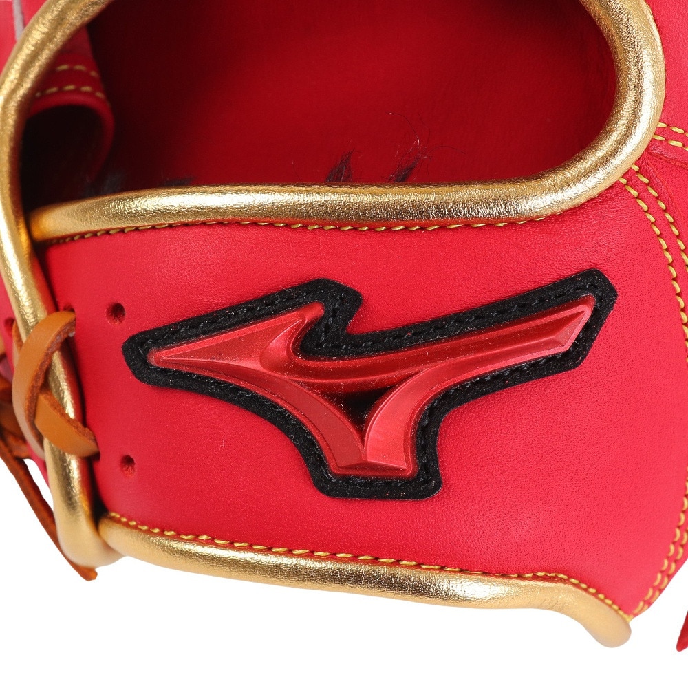 ミズノ（MIZUNO）（メンズ）軟式用グラブ オールラウンド用 野球グローブ 一般 WILL DRIVE RED 1AJGR21710 6249