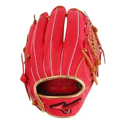 ミズノ（MIZUNO）（メンズ）軟式用グラブ オールラウンド用 野球グローブ 一般 WILL DRIVE RED 1AJGR21710 6249