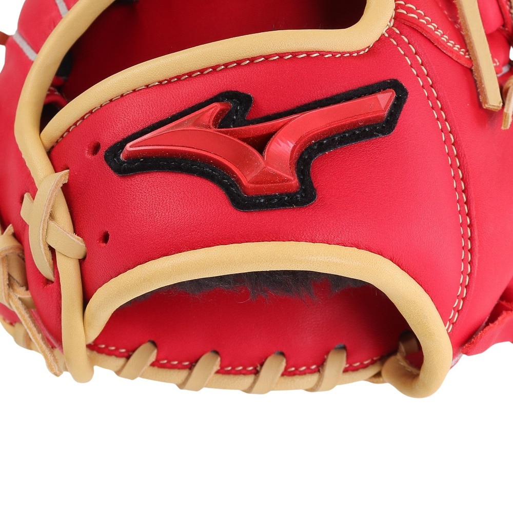 ミズノ（MIZUNO）（メンズ）軟式用グラブ オールラウンド用 野球グローブ 一般 WILL DRIVE RED 1AJGR21710 6280