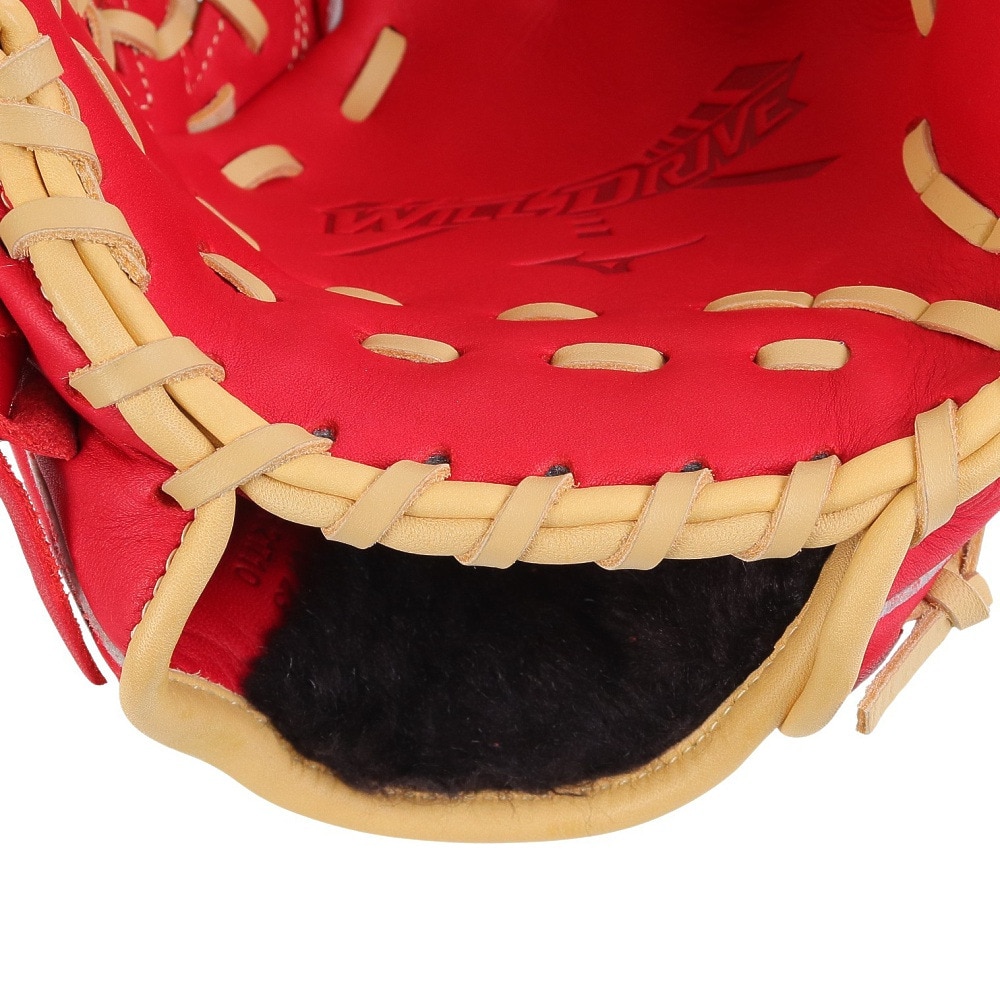 ミズノ（MIZUNO）（メンズ）軟式用グラブ オールラウンド用 野球グローブ 一般 WILL DRIVE RED 1AJGR21710 6280