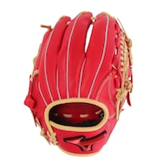 ミズノ（MIZUNO）（メンズ）軟式用グラブ オールラウンド用 野球グローブ 一般 WILL DRIVE RED 1AJGR21710 6280