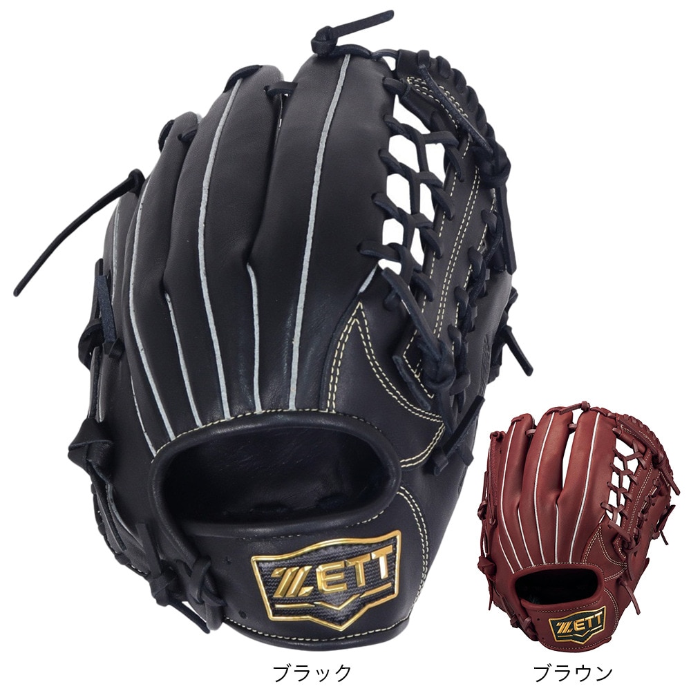 ゼット（ZETT）（メンズ）軟式用グラブ オールラウンド用 野球グローブ 一般 ソフトステア BRGB35430-4000