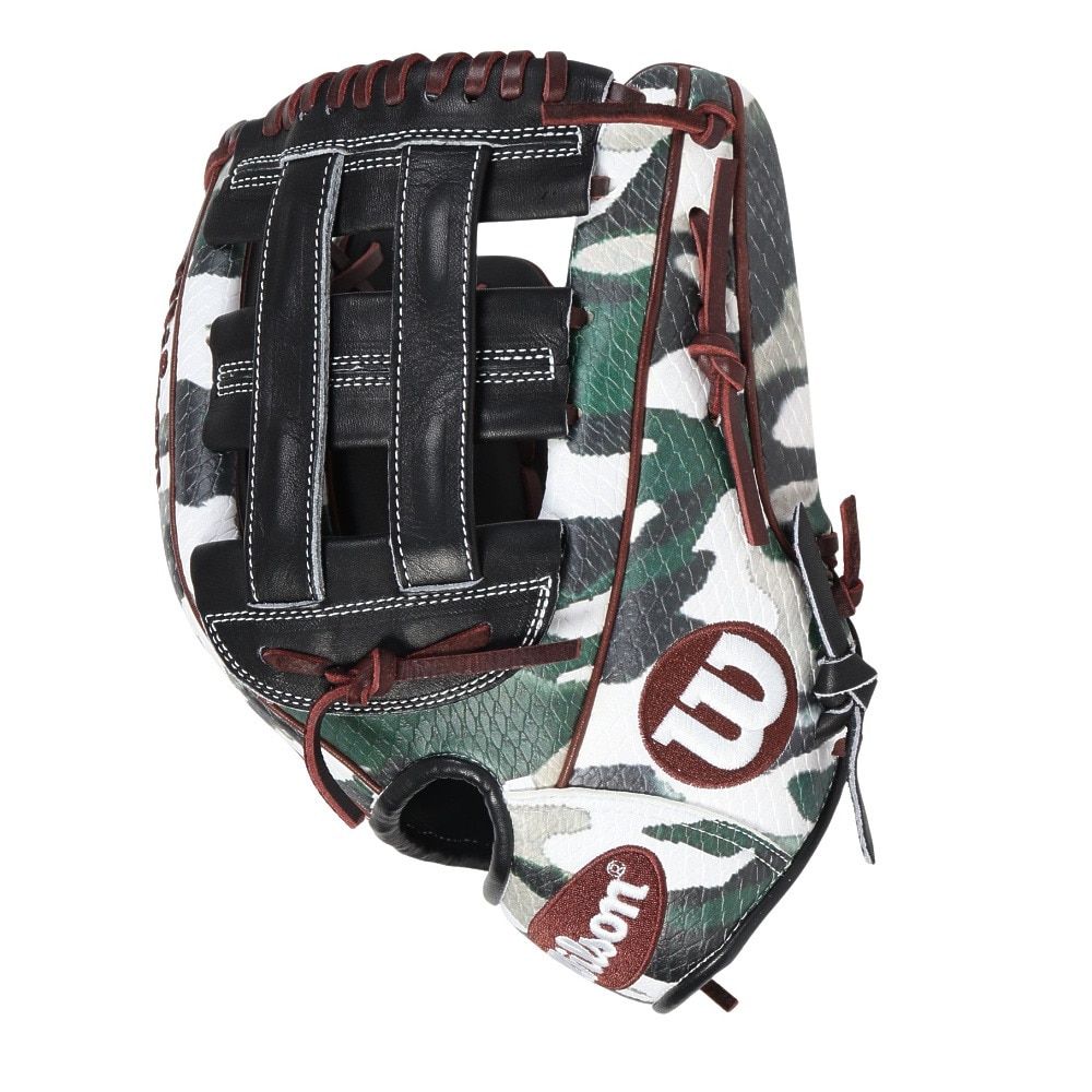 ウイルソン（Wilson）（メンズ、レディース）軟式用グラブ ユーティリティ用 野球グローブ ワナビー ヒーロー デュアル Wannabe Hero DUAL DW5 WBW102461