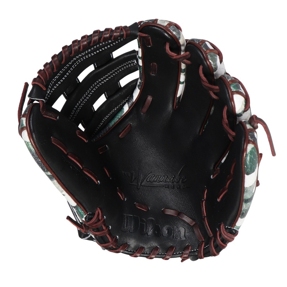 ウイルソン（Wilson）（メンズ、レディース）軟式用グラブ ユーティリティ用 野球グローブ ワナビー ヒーロー デュアル Wannabe Hero DUAL DW5 WBW102461