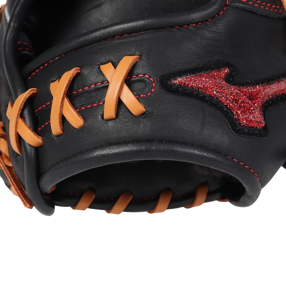 ミズノ（MIZUNO）（メンズ）軟式用グラブ オールラウンド用 野球グローブ 一般 ウィルドライブ レッド AXI 1AJGR14210 0949