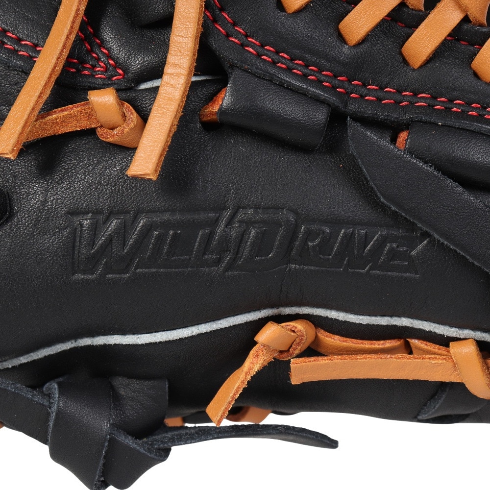 ミズノ（MIZUNO）（メンズ）軟式用グラブ オールラウンド用 野球グローブ 一般 ウィルドライブ レッド AXI 1AJGR14210 0949