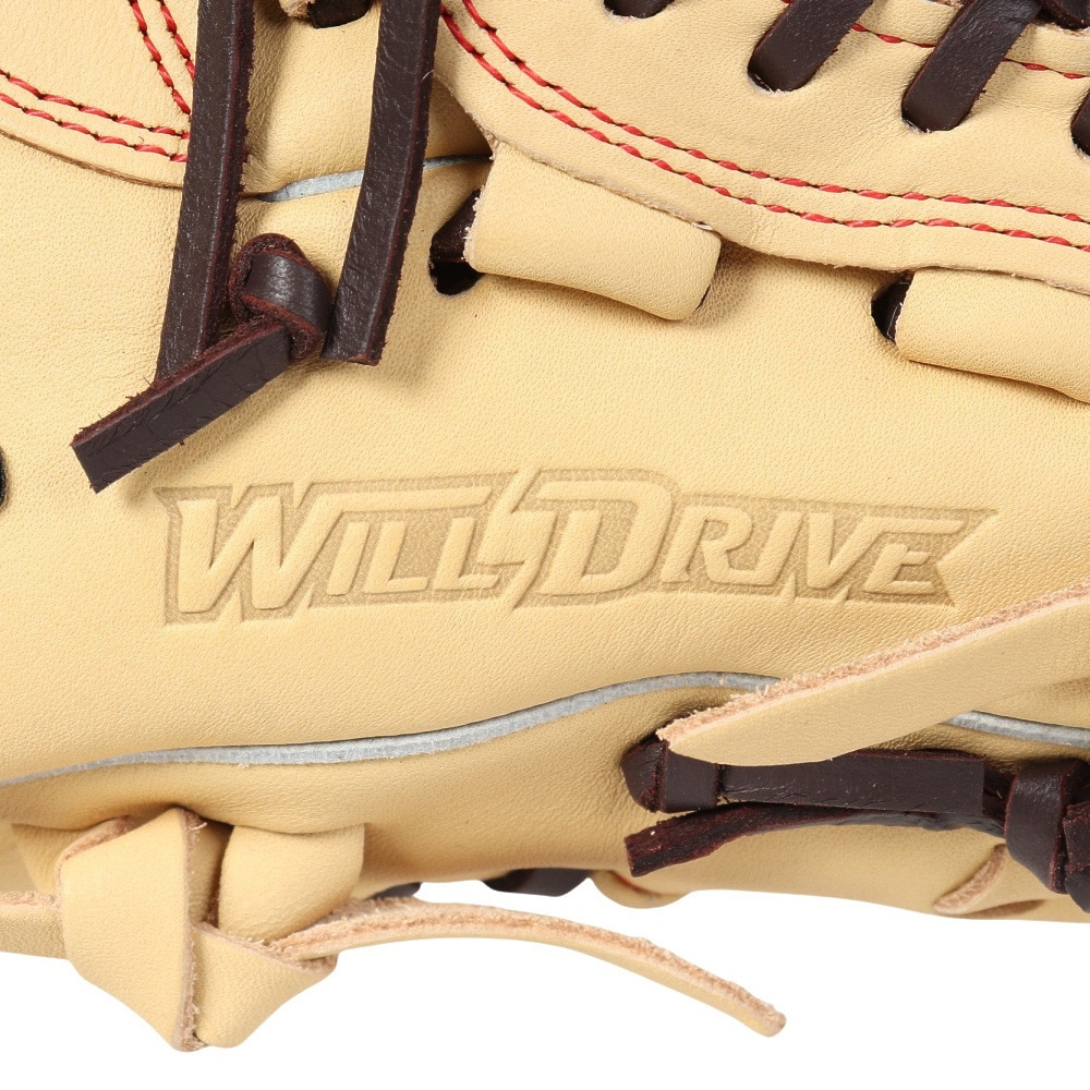 ミズノ（MIZUNO）（メンズ）軟式用グラブ オールラウンド用 野球グローブ 一般 軟式用ウィルドライブ レッド AXI 1AJGR14210 8066