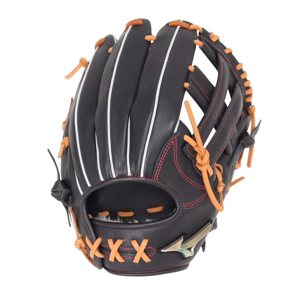 ミズノ（MIZUNO）（メンズ）軟式用グラブ オールラウンド用 野球 グローバルエリート Hselection SIGNA AXI 1AJGR31700 0949