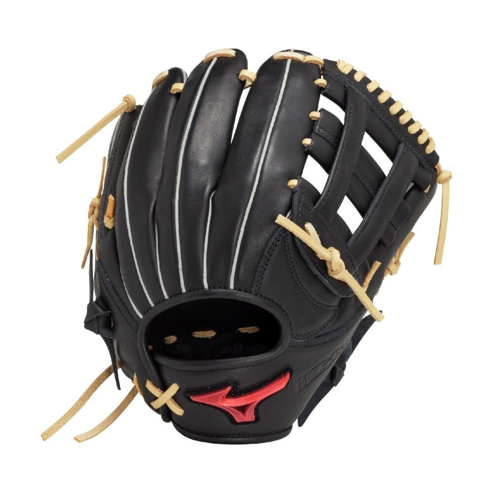 ミズノ（MIZUNO）（メンズ、レディース）軟式用グラブ 内野×外野用 野球グローブ 一般 ウィルドライブ レッド U-Plus 1AJGR32720 0980