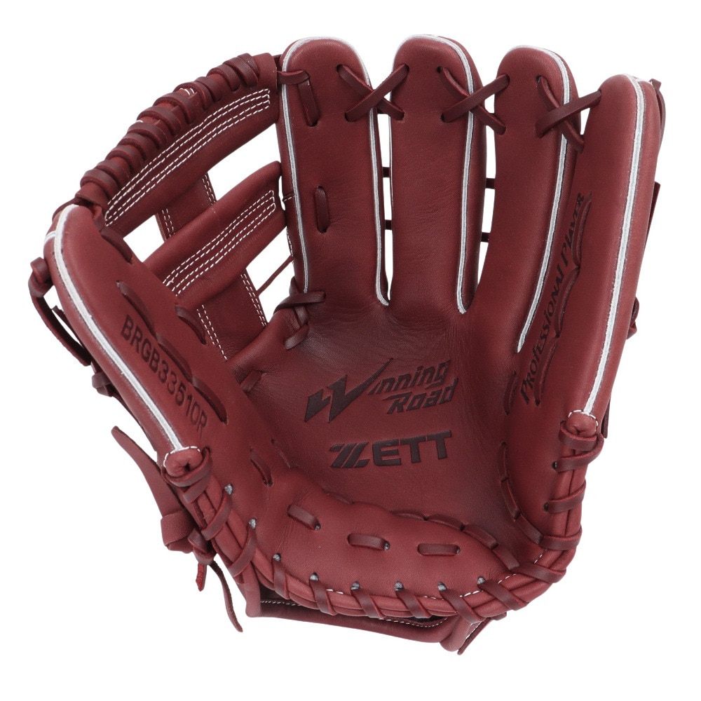 ゼット（ZETT）（メンズ）軟式用グラブ オールラウンド用 野球グローブ 一般 ウイニングロード BRGB33510R-3700A