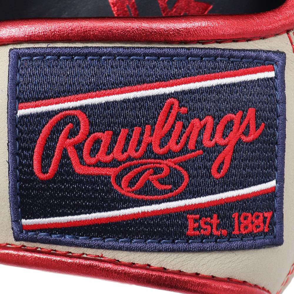 ローリングス（Rawlings）（メンズ）軟式用グラブ オールラウンド用 野球グローブ 一般 ハイパーテックCOLOR SYNC GR5HTCN55W-N/SGRY