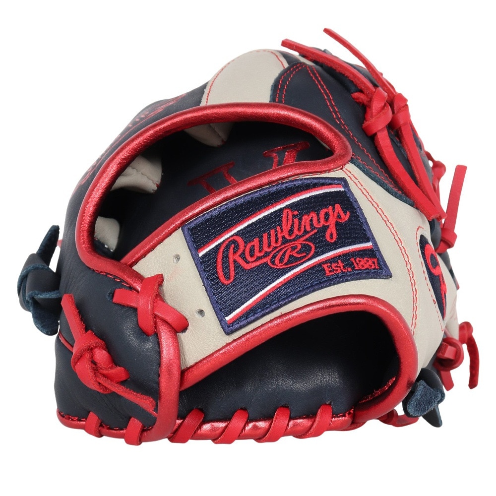 ローリングス（Rawlings）（メンズ）軟式用グラブ オールラウンド用 野球グローブ 一般 ハイパーテックCOLOR SYNC GR5HTCN55W-N/SGRY