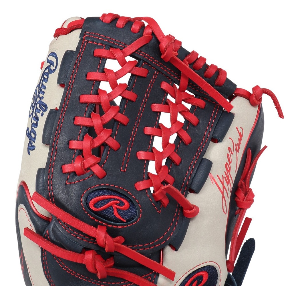ローリングス（Rawlings）（メンズ）軟式用グラブ オールラウンド用 野球グローブ 一般 ハイパーテックCOLOR SYNC GR5HTCN55W-N/SGRY