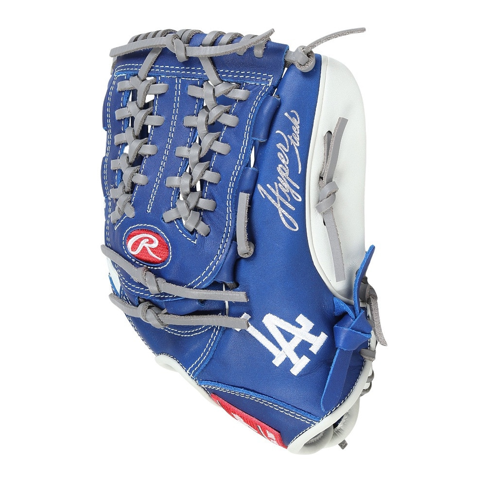 ローリングス（Rawlings）（メンズ）軟式用グラブ オールラウンド用 野球グローブ 一般 ハイパーテック MLB チーム GR5HTMN55W-LAD
