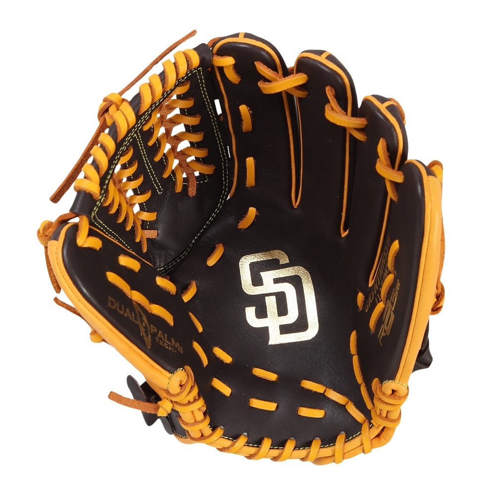 ローリングス（Rawlings）（メンズ）軟式用グラブ オールラウンド用 野球グローブ 一般 ハイパーテック MLB チーム GR5HTMN55W-SPD