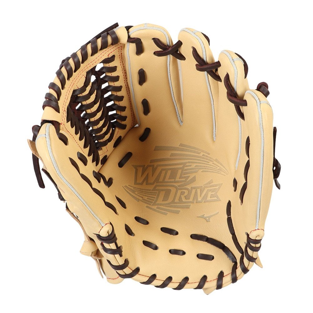 Mizuno ウィル ドライブ 軟式グローブ ベージュ ミズノ（MIZUNO）（メンズ）軟式用グラブ オールラウンド用 野球