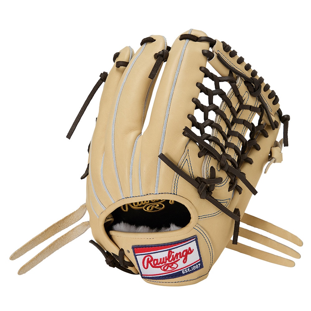 ローリングス（Rawlings）（メンズ）軟式用グラブ オールラウンド用 野球グローブ 一般 HOH PRO EXCEL GR5HEN65-CAM
