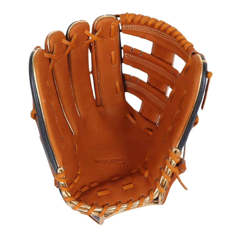 ゼット（ZETT）（メンズ）軟式用グラブ 投手用 野球グローブ 一般 ネオステイタス BRGB31237-3419RH
