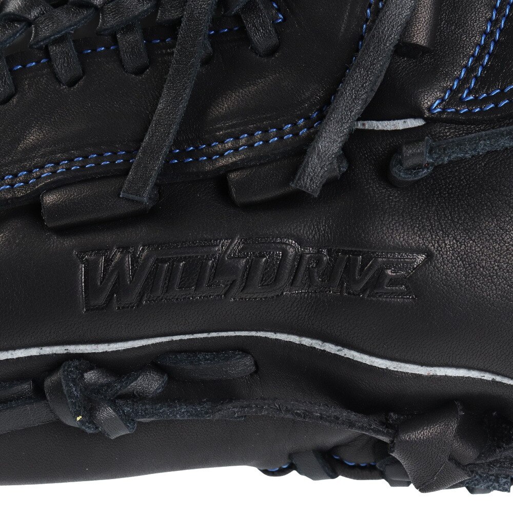 ミズノ（MIZUNO）（メンズ）軟式用グラブ オールラウンド用 野球グローブ 一般 ウィルドライブ ブルー 左投用 1AJGR19710 09H