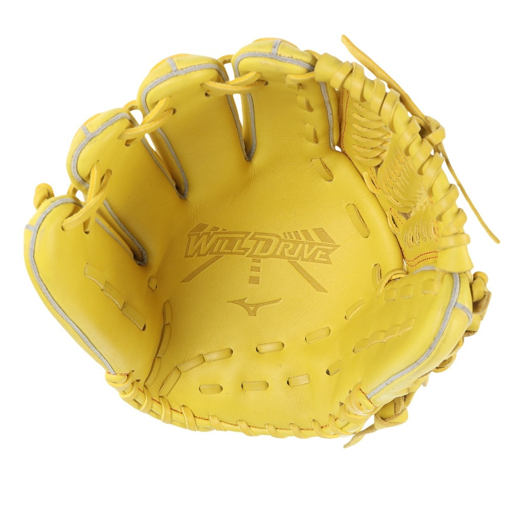 ミズノ（MIZUNO）（メンズ）軟式用グラブ オールラウンド用 野球グローブ ウィルドライブ レッド 左投用 24SS 1AJGR21810 40H