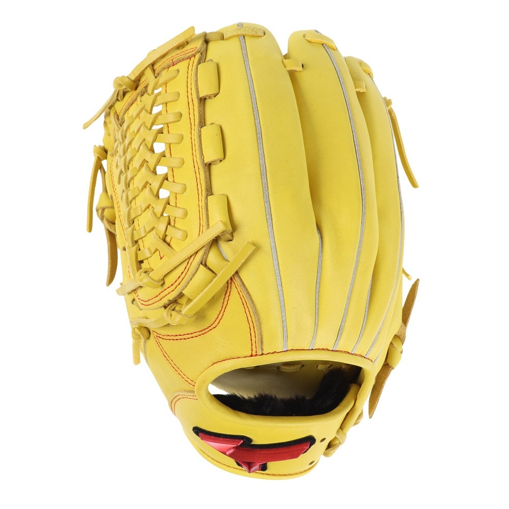 Mizuno グローバルエリート 軟式グローブ イエロー がた｜硬式