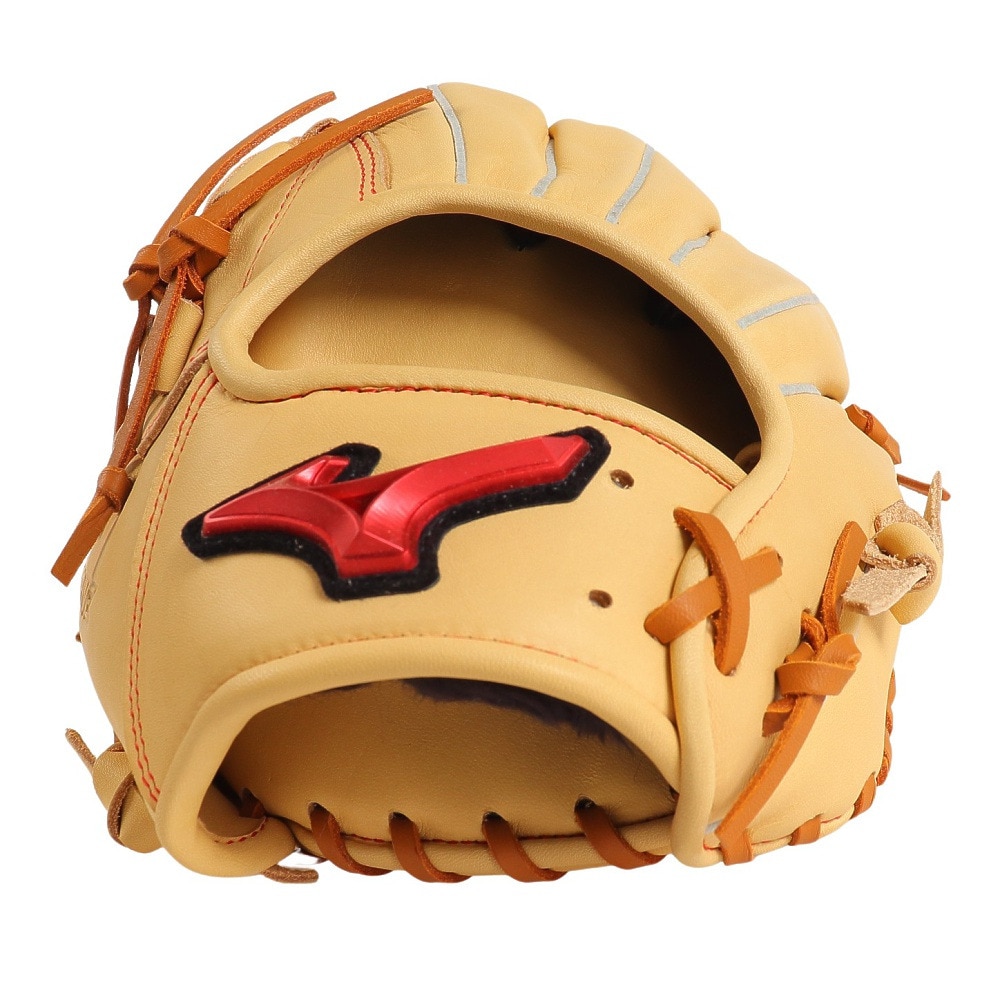 ミズノ（MIZUNO）（メンズ）軟式用グラブ オールラウンド用 野球グローブ 一般 ウィルドライブ レッド 24SS 1AJGR21910 8049H