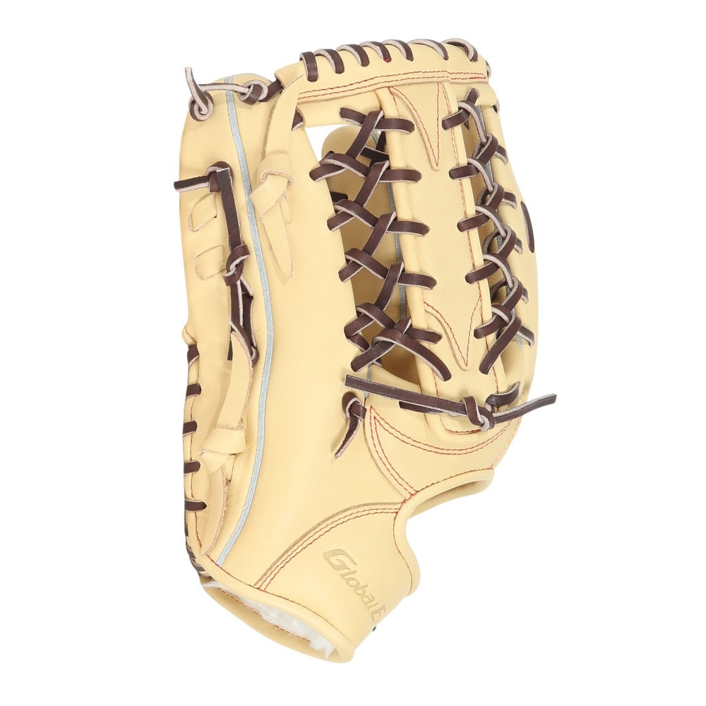 ミズノ（MIZUNO）（メンズ）軟式用グラブ 外野手用 左投げ用 一般 グローバルエリート Hselection SIGNA Global Elite 1AJGR30607 8066H