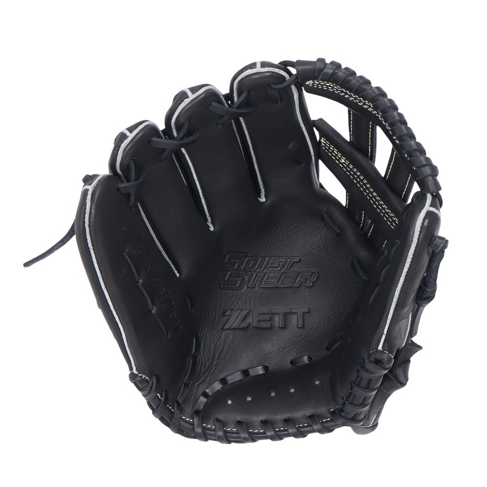 ゼット（ZETT）（メンズ）軟式用グラブ オールラウンド用 左投用 野球グローブ 一般 ソフトステア BRGB35440-1900RH