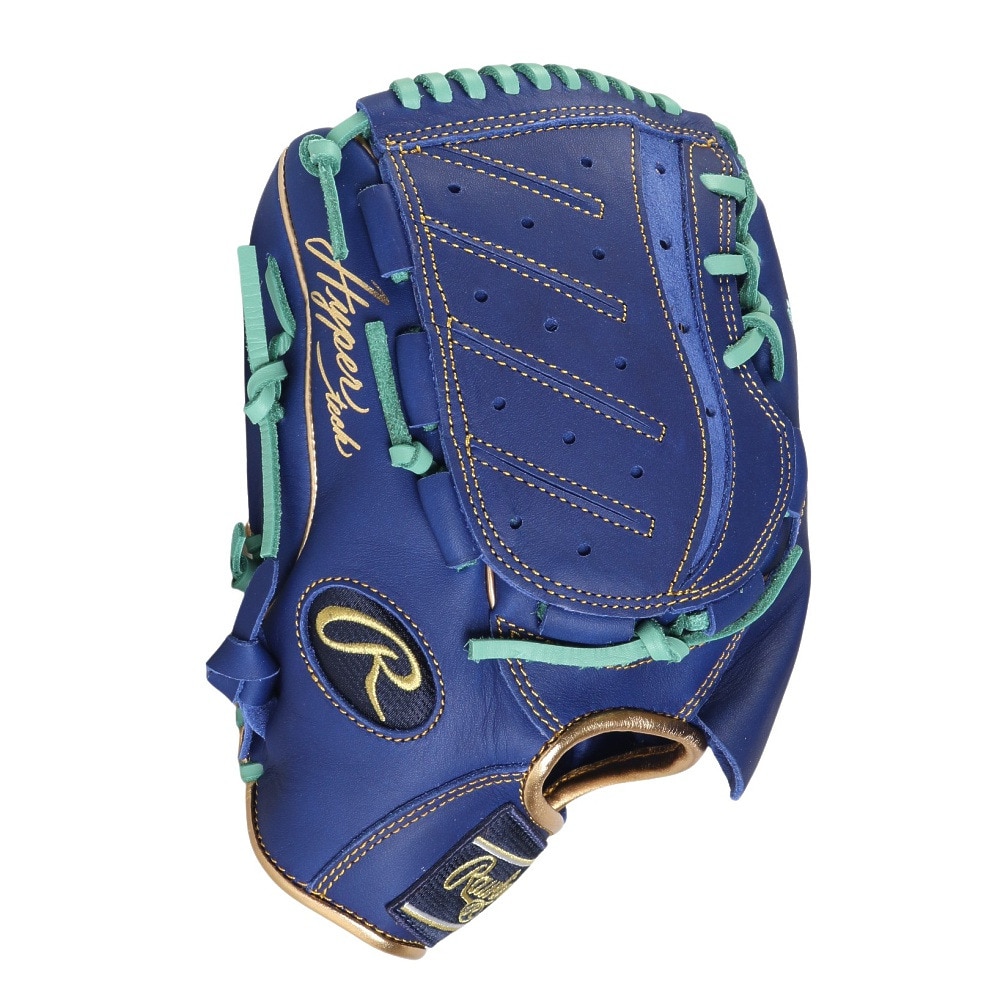 ローリングス（Rawlings）（メンズ）軟式用グラブ 投手用 野球グローブ 左投用 ハイパーテック COLOR SYNC GR4FHTCA15W-IND-RH