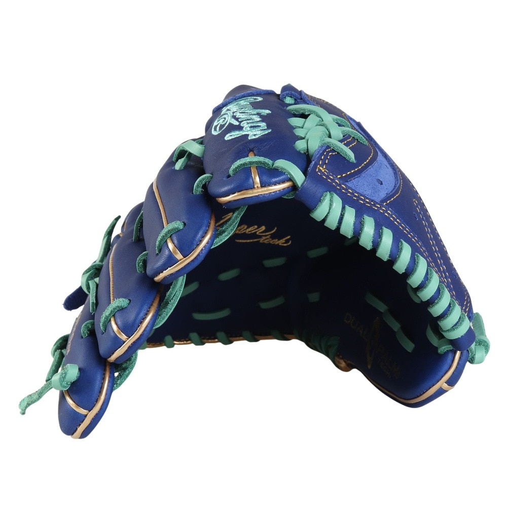 ローリングス（Rawlings）（メンズ）軟式用グラブ 投手用 野球グローブ 左投用 ハイパーテック COLOR SYNC GR4FHTCA15W-IND-RH