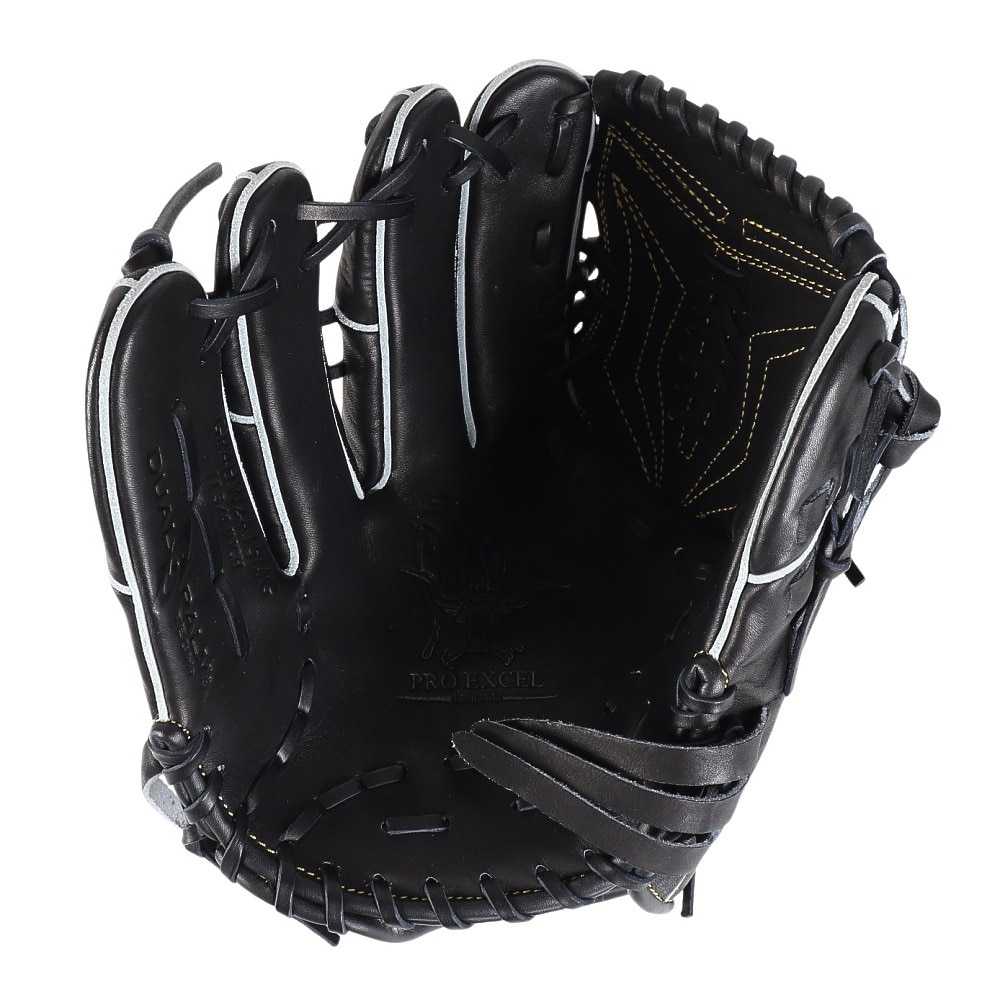 ローリングス（Rawlings）（メンズ）軟式用グラブ 投手用 一般 プロエクセルウィザード 02 GR4HW2A15MG-B-RH 左投げ用