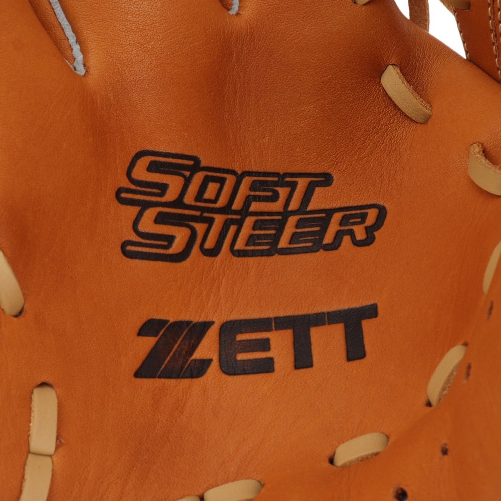 ゼット（ZETT）（メンズ）軟式用グラブ オールラウンド用 野球グローブ 一般 ソフトステア 左投用 BRGB35430-3632RH