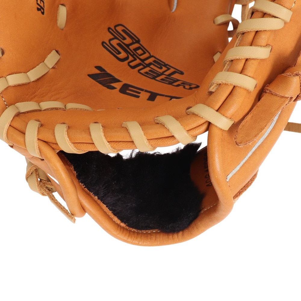 ゼット（ZETT）（メンズ）軟式用グラブ オールラウンド用 野球グローブ 一般 ソフトステア 左投用 BRGB35430-3632RH