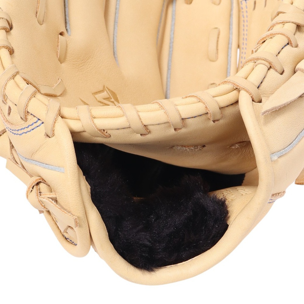 ミズノ（MIZUNO）（メンズ）軟式用グラブ 投手用 野球グローブ 一般 ウィルドライブ ブルー 24AW 左投げ用 1AJGR14901 80H