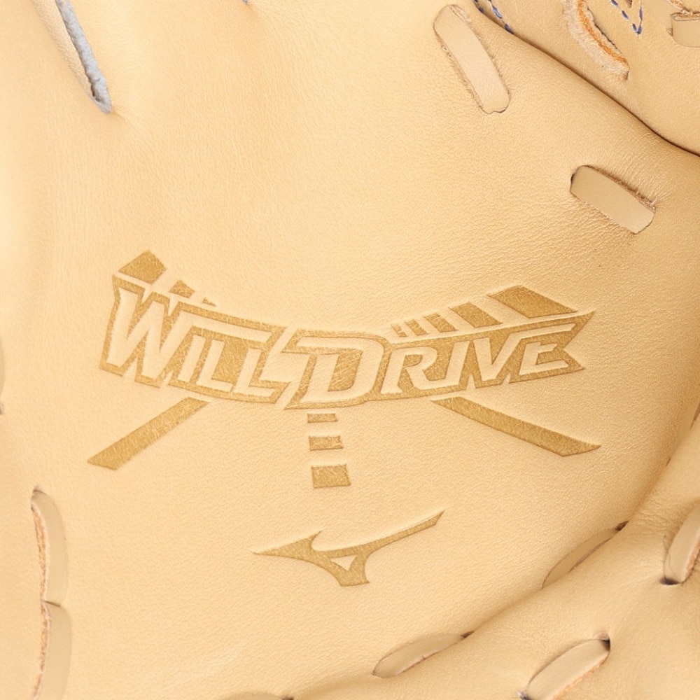 ミズノ（MIZUNO）（メンズ）軟式用グラブ 投手用 野球グローブ 一般 ウィルドライブ ブルー 24AW 左投げ用 1AJGR14901 80H