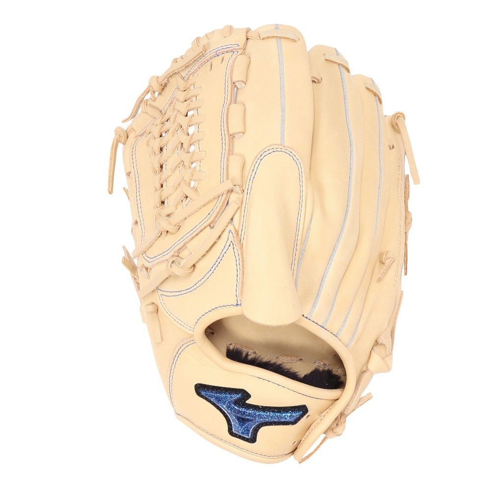ミズノ（MIZUNO）（メンズ）軟式用グラブ 投手用 野球グローブ 一般 ウィルドライブ ブルー 24AW 左投げ用 1AJGR14901 80H