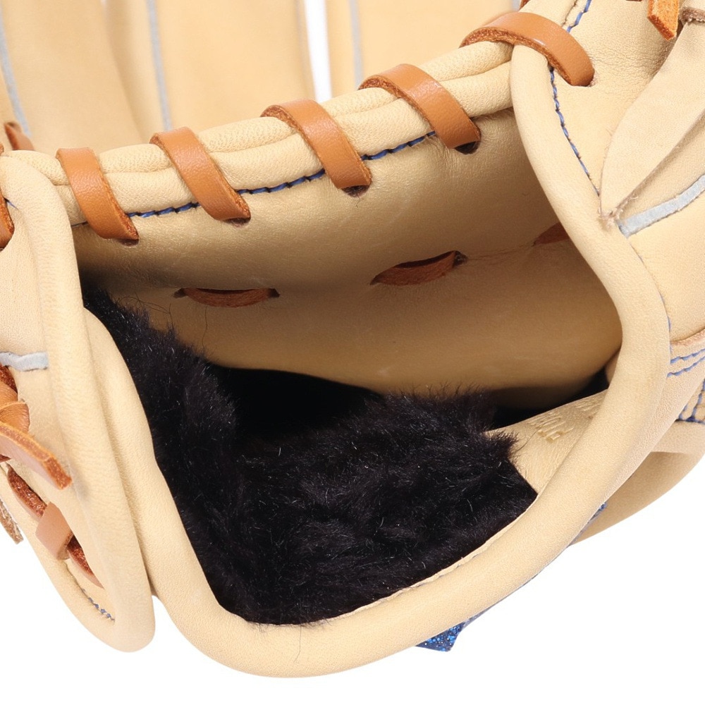 ミズノ（MIZUNO）（メンズ）軟式用グラブ 外野用 野球グローブ 一般 ウィルドライブ ブルー 24AW 左投げ用 1AJGR14907 8049H