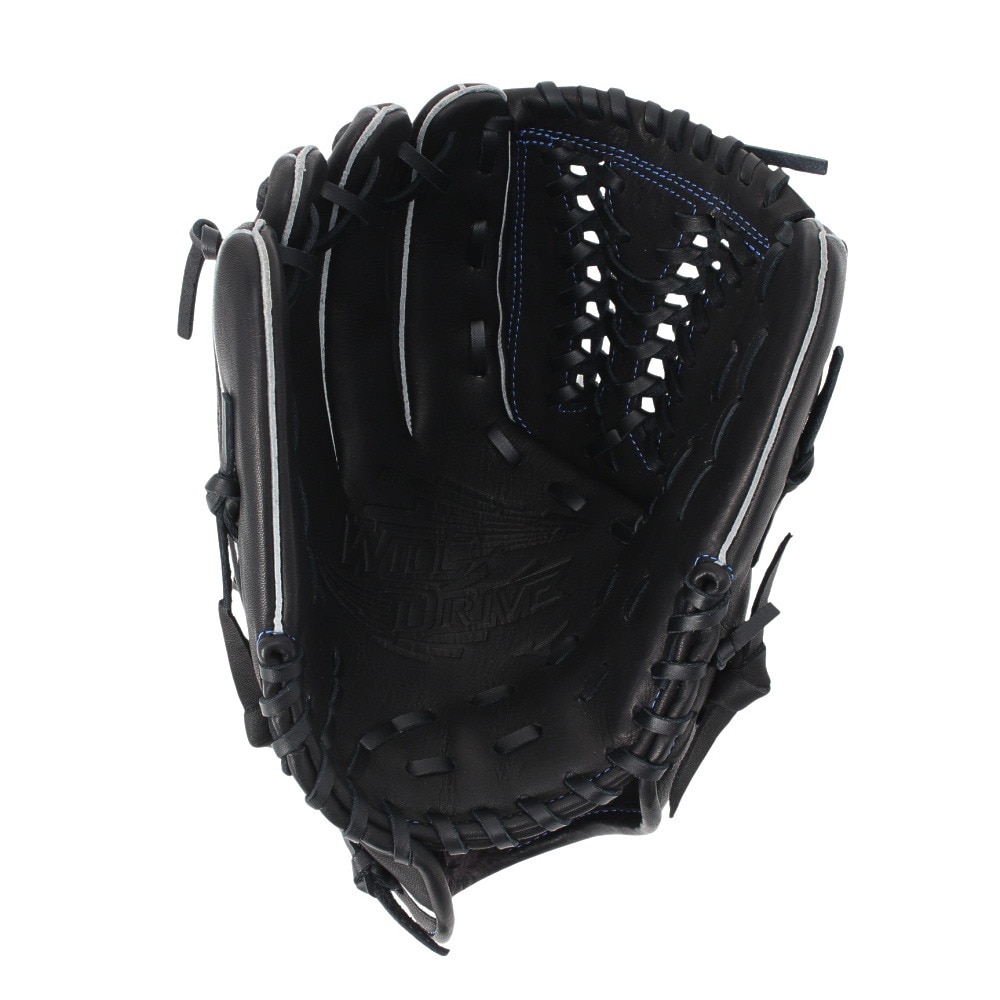 ミズノ（MIZUNO）（メンズ、レディース）軟式用グラブ オールラウンド用 野球グローブ 一般 ウィルドライブ ブルー 左投げ用 1AJGR32900 09H