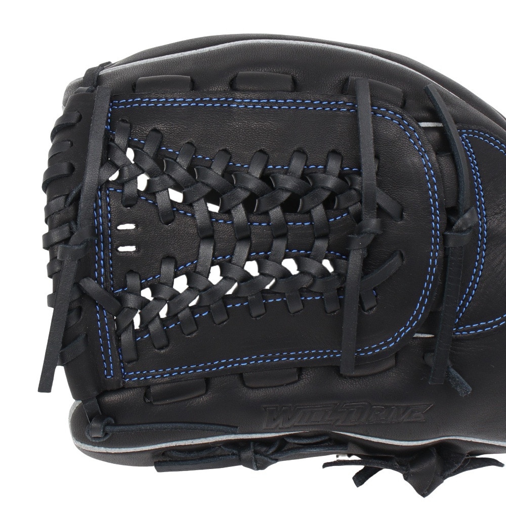 ミズノ（MIZUNO）（メンズ、レディース）軟式用グラブ オールラウンド用 野球グローブ 一般 ウィルドライブ ブルー 左投げ用 1AJGR32900 09H