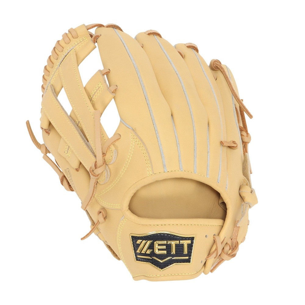 ゼット（ZETT）（メンズ）軟式用グラブ オールラウンド用 野球グローブ 一般 ソフトステア 左投用 BRGB35540-3200RH