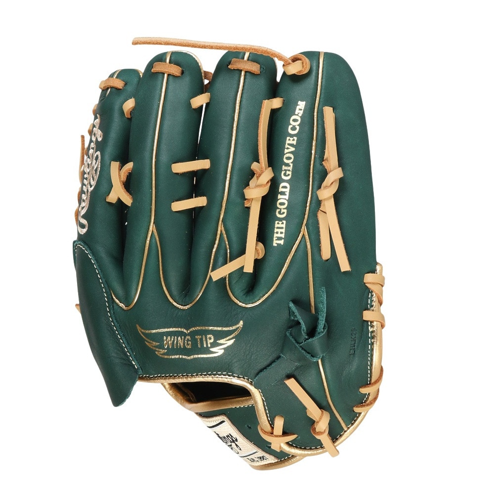 ローリングス（Rawlings）（メンズ）軟式用グラブ 投手用 野球グローブ 一般 ハイパーテック COLOR SYNC 左投げ用 CA15WRH GR5FHTCA15W-DGRN-RH