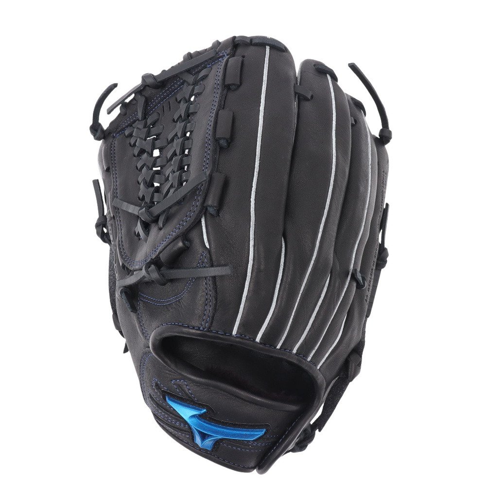 MIZUNO ��p�O���u �I�[�����E���h�p �싅�O���[�u ��� WILL DRIVE BLUE 1AJGR34700 09H �e�e �u���b�N �싅